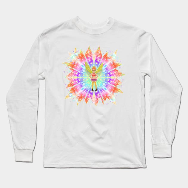 Fairy Magic Long Sleeve T-Shirt by SoozieWray